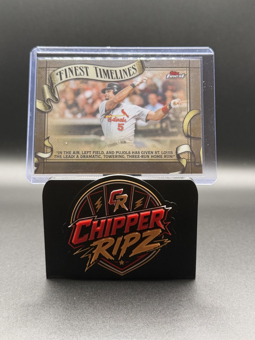 2011 Topps Finest Timelines