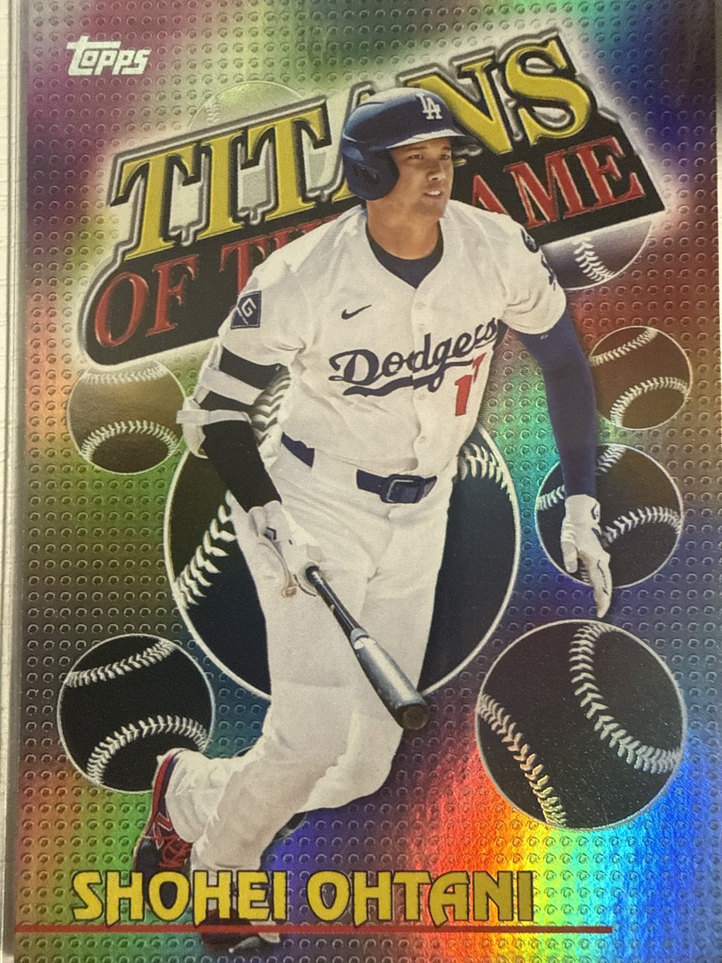 2026 Topps Series 1 Titans Of The Game #TOG-1
